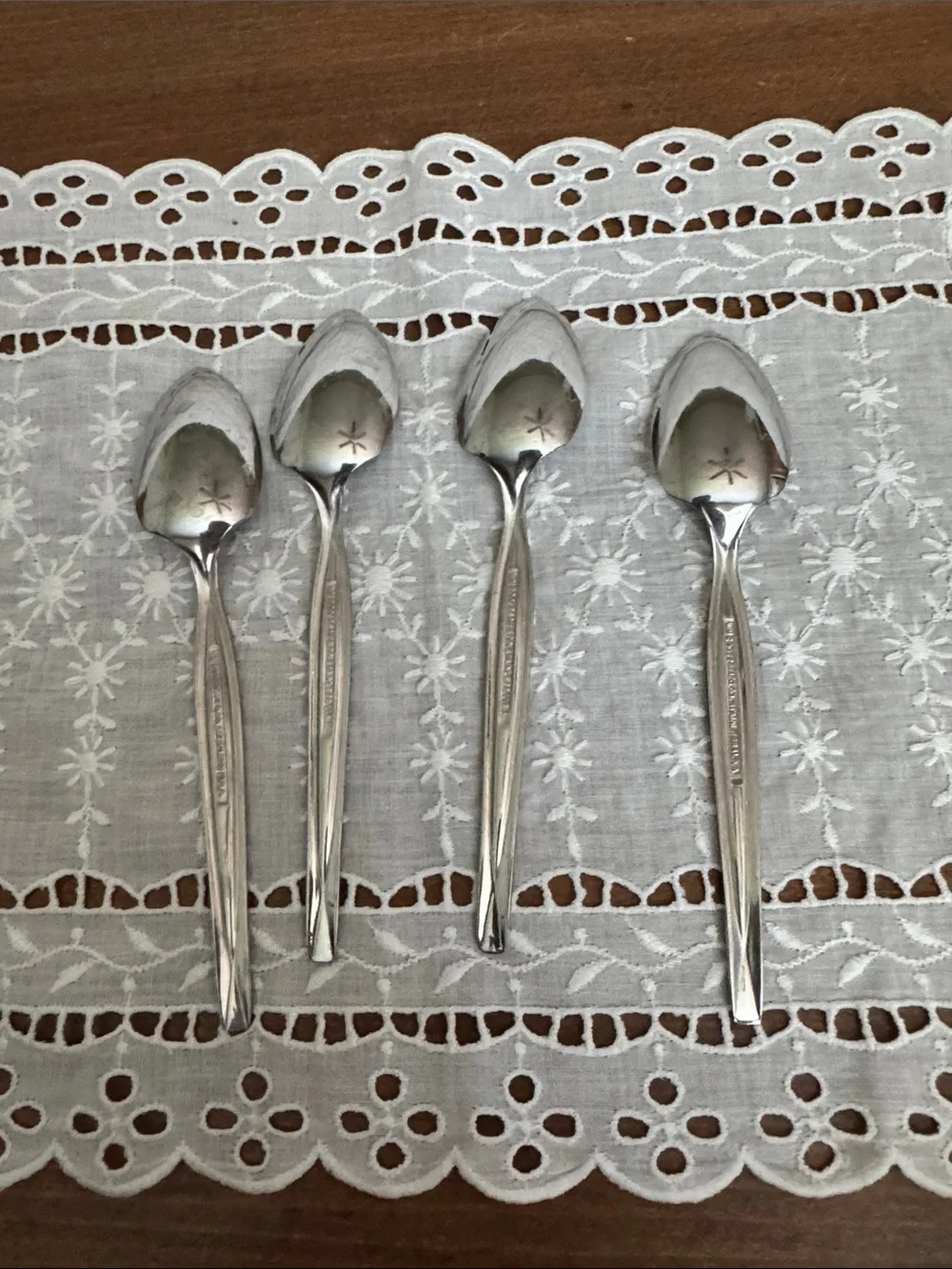 Stainless Steel Grapefruit Spoons - Set of 4